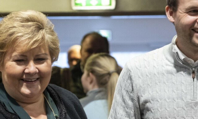 Viser hvor desperat Erna er